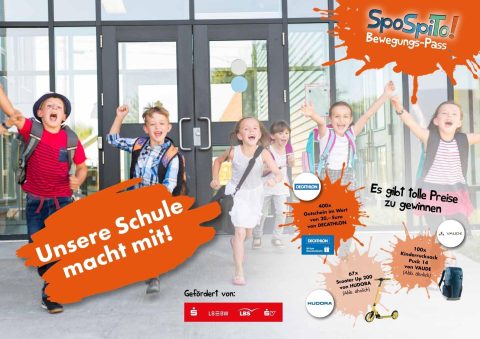 Bewegungs-Pass an Grundschulen: Mit dem SpoSpiTo-Bewegungs-Pass laufend zu mehr Gesundheit und Klimaschutz!