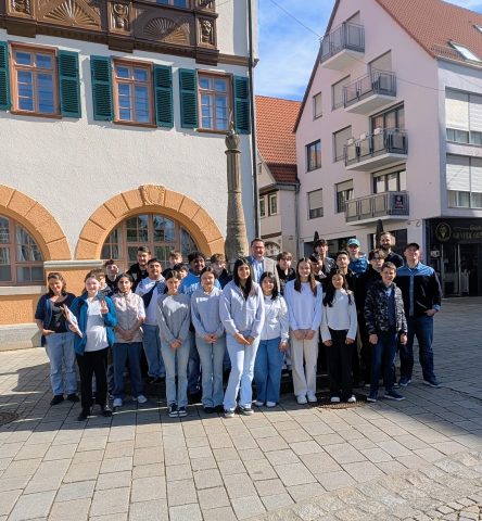 Stadtrallye der 7. Klasse der Neugreuthschule durch Metzingen am 27. Mai 2026